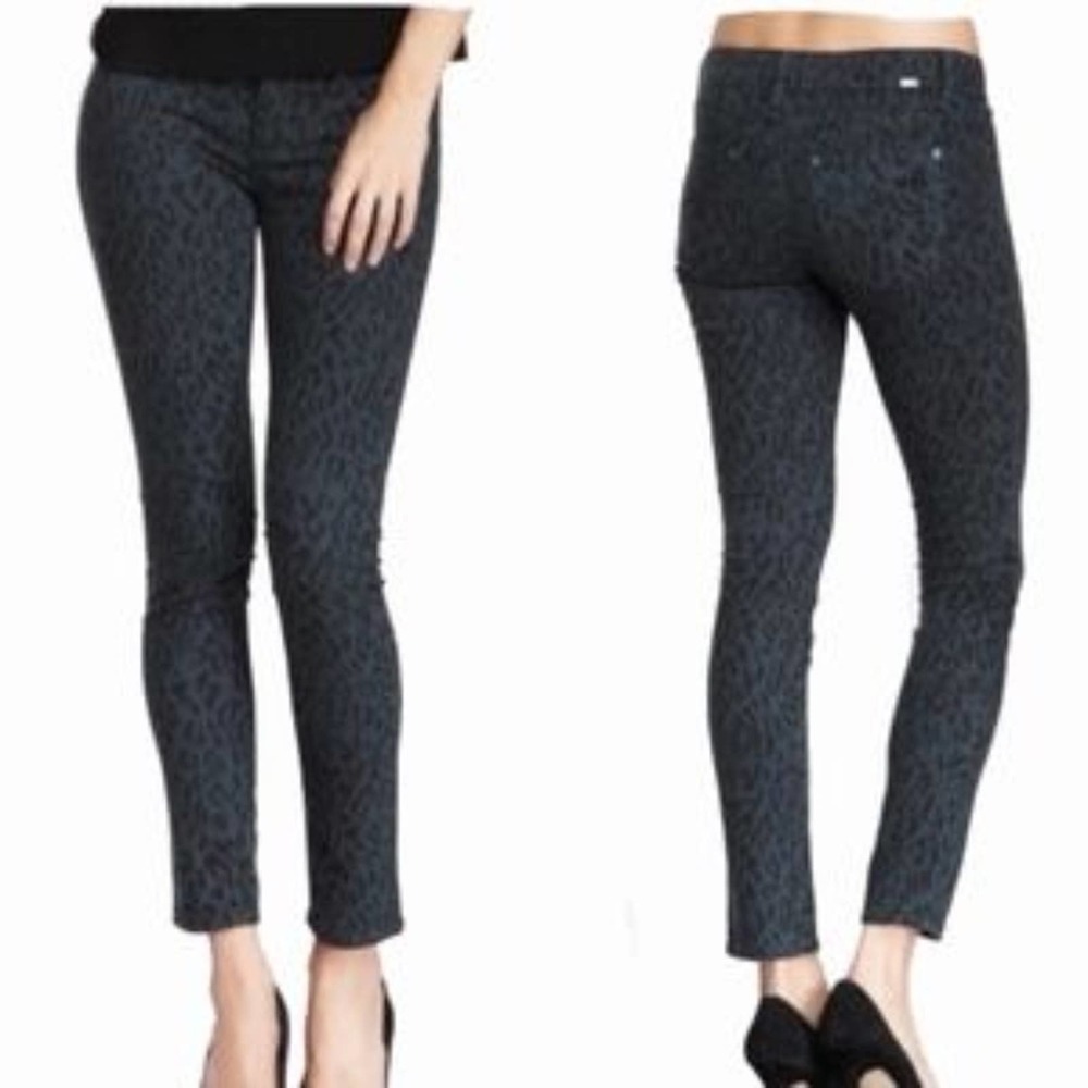 DL1961 Denim Emma Leggings Skinny Animal Print Jeans size 30